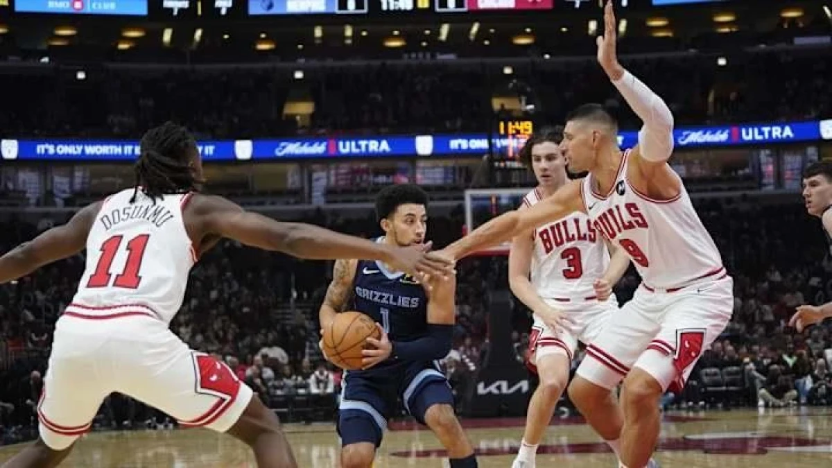 پیروزی ممفیس گریزلیز برابر شیکاگو بولز در پیش‌فصل NBA