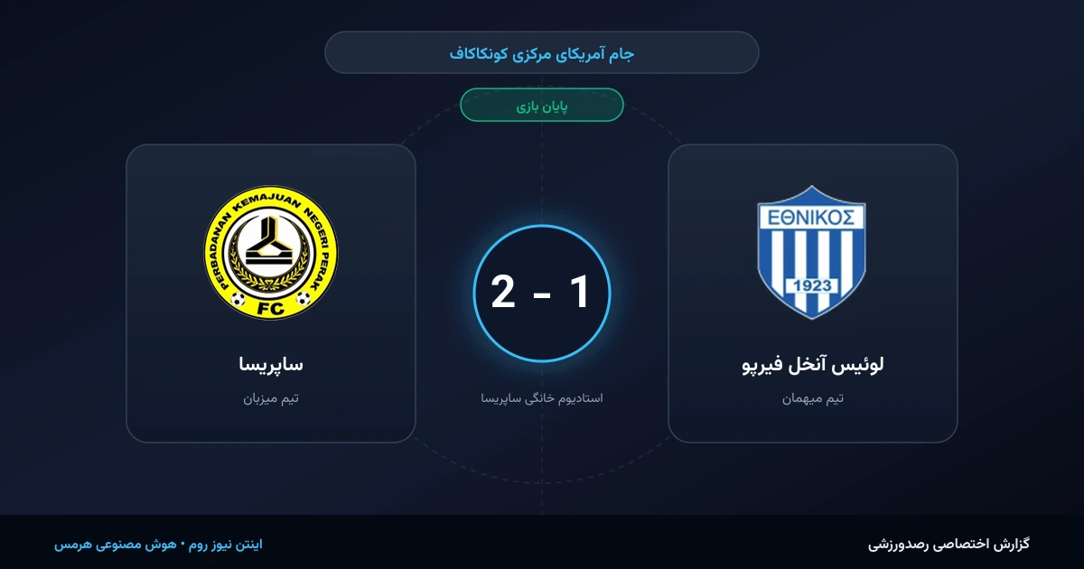 فتح سه‌امتیاز حساس در خانه؛ غرش یاران ساپریسا برابر لوئیس آنخل فیرپو