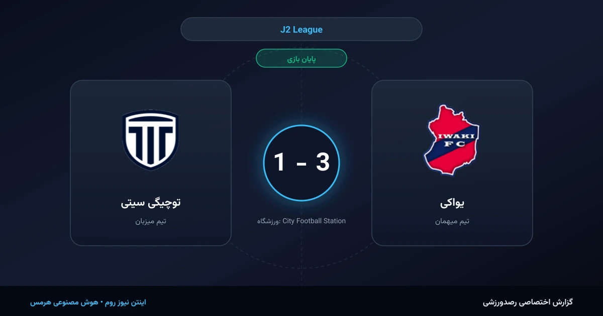 عملیات غافلگیری در خانه حریف؛ شاهکار تاکتیکی یواکی برابر توچیگی سیتی