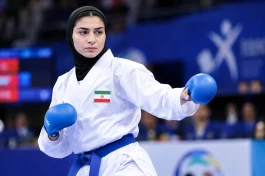 فینال تلخ برای پدیده کاراته ایران؛ سعیدآبادی به نقره رسید